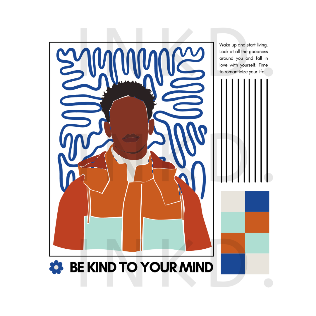 Be Kind To Your Mind Graphic 3.0