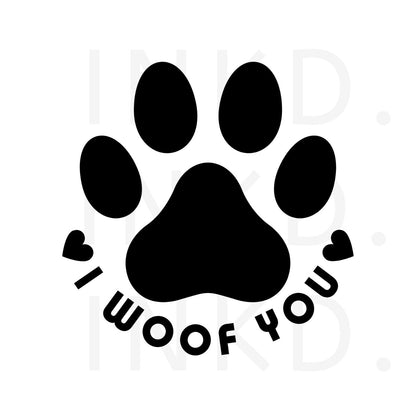 I Woof You | Pet Bandana