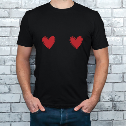"Bubbies heart design, 100% cotton shirt"
